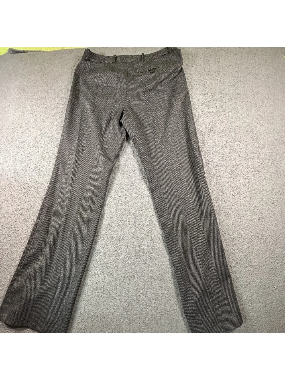 Calvin Klein Women's Stretch Slim Fit Business Work Pants Black Plaid Size S
